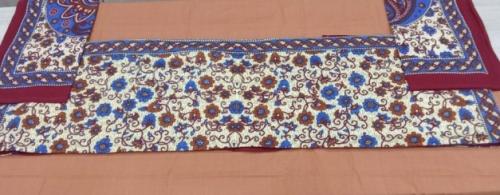 BEDSHEET JAIPUR PRINTED 72X100 2 PILLOW COVER